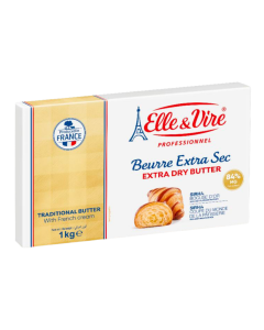 Mantequilla extra seca laminada 84% 1 kg