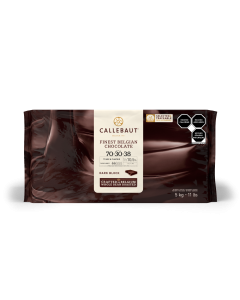 Callebaut Chocolate Amargo 70.4% Marqueta 5 Kg.