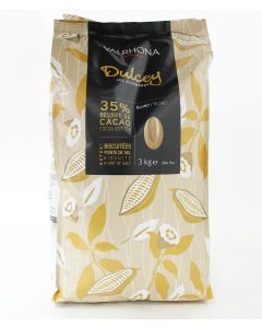 Valrhona Chocolate Dulcey 35% boton bolsa 3kg