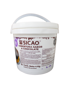 Sicao Brillo sabor Chocolate Amargo Cubeta 4kg