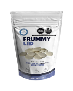Frummy Cobertura Sabor Chocolate Blanco Sin Azúcar 1kg