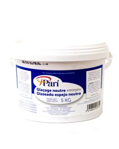 Parí Glaseado Espejo Neutro Cubeta 5 Kg.