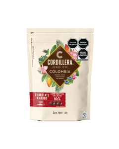 Chocolate Amargo Cordillera 65% Bolsa 1kg 