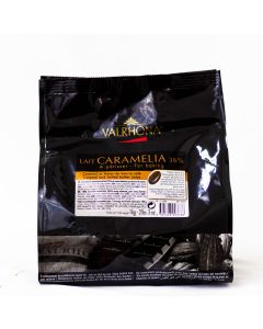 Valrhona Chocolate Caramelia 36% boton bolsa 1kg