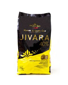 Valrhona Chocolate Jivara 40% botón bolsa 3kg