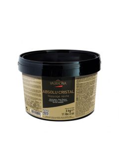 Valrhona glaseado neutro Absolu Cristal cubeta 5kg