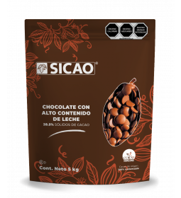 Sicao Chocolate de Leche Botón Diferentes Presentaciones