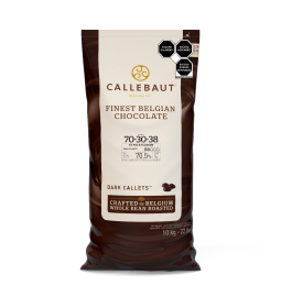 Callebaut Cobertura de Chocolate Amargo 70.4% Callets Diferentes Presentaciones