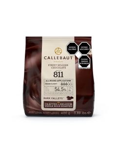 Callebaut Cobertura de Chocolate Semi Amargo 54.5% Callets Bolsa 400 gr.