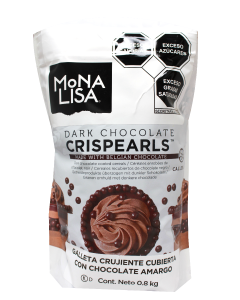 MonaLisa Crispearls Chocolate Oscuro Bolsa 800 Grs.
