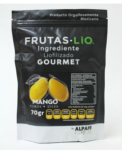 Alpafe Liofilizados Mango Cubos 70 grs