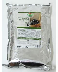 Aceitunas negras sin hueso 28/32 Bolsa 1.7 kg