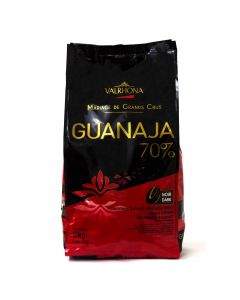 Valrhona Chocolate Guanaja 70% boton bolsa 3kg